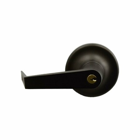 YALE COMMERCIAL Augusta Key in Lever Night Latch Rose Exit Device Trim US10BE 613E Oil Rubbed Bronze Finish AU441F613E